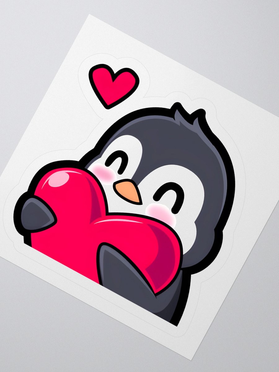 Penguin Love Vinyl Stickers product image (2)