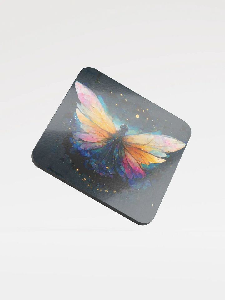 Ethereal Wings Cork Coaster product image (1)