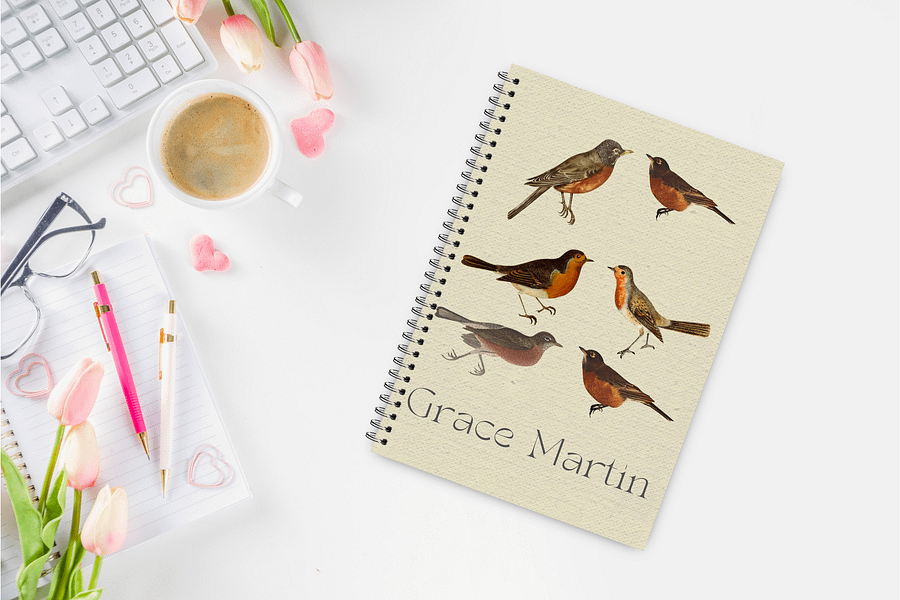 Robin Spiral-bound Notebook product image (12)