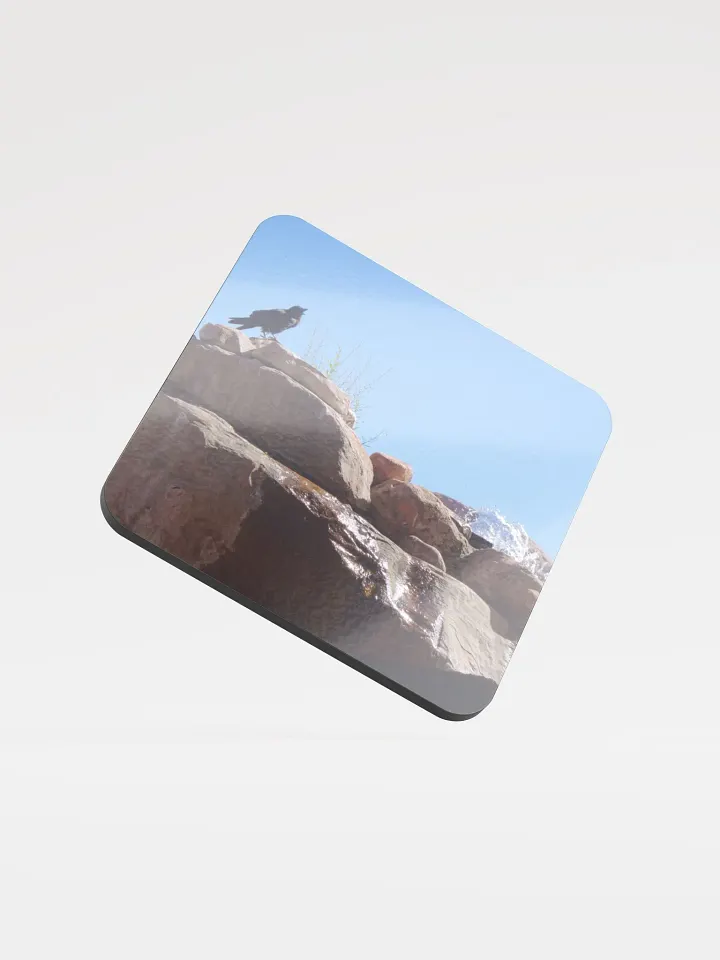 "Fortitude" Glossed Cork Coaster product image (1)