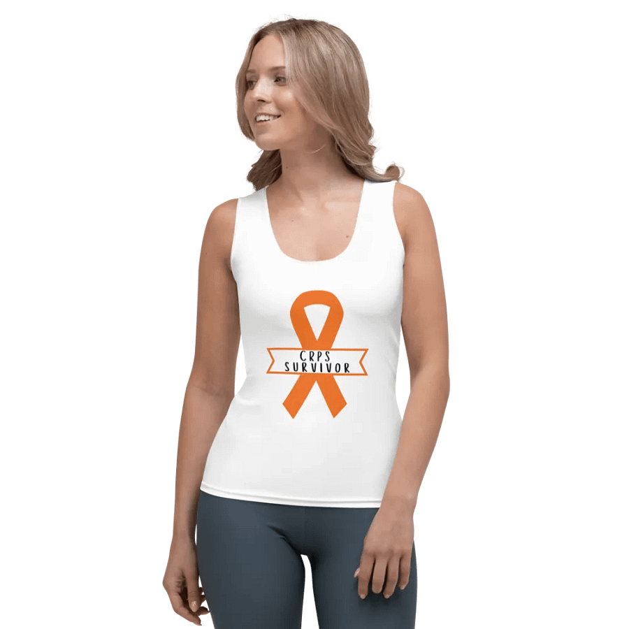 CRPS Survivor Awareness Ribbon Tank Top (Women's) product image (3)
