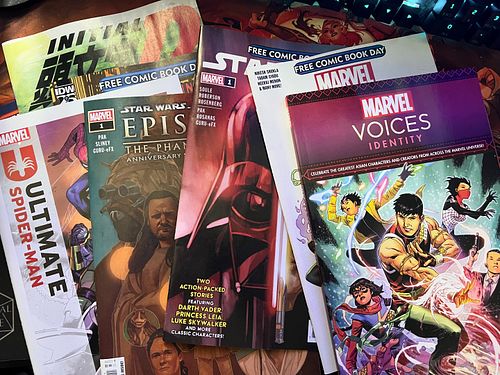Got some reading to do! #freecomicbookday #maythe4thbewithyou #asianpacificamericanheritagemonth