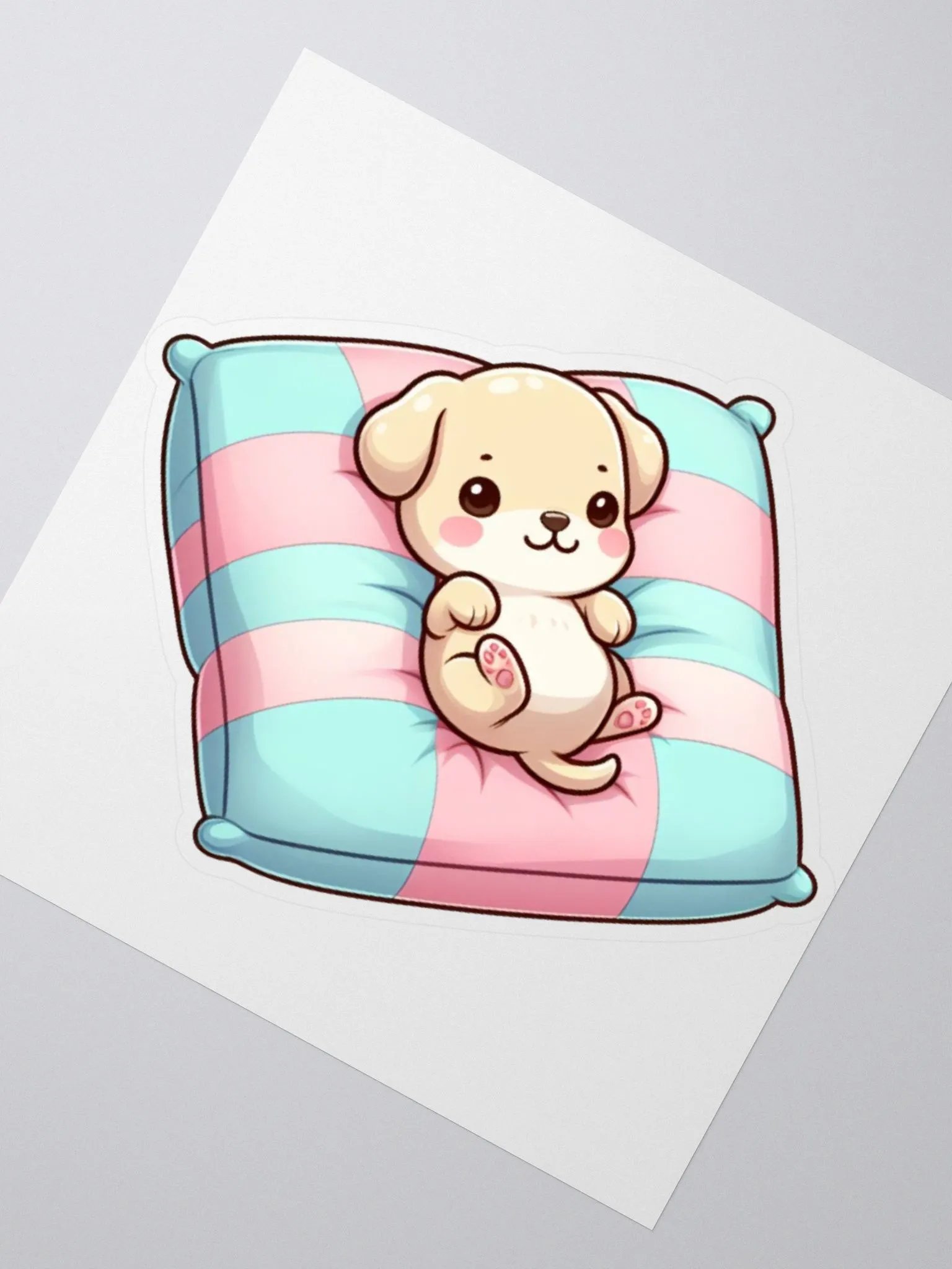 Sweet Puppy Naptime Sticker product image (4)