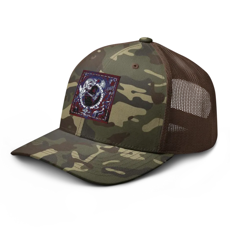 Balik Tanaw Homeless Artistic Camo Trucker Hat product image (4)