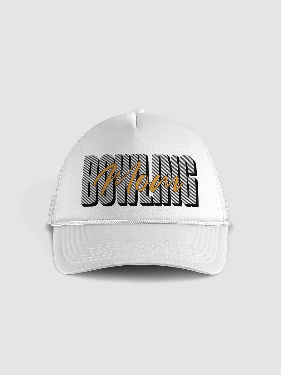 Bowling Mom Foam Trucker Hat product image (5)