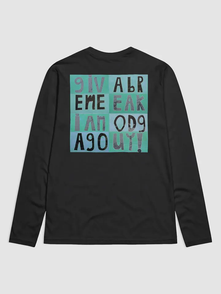 Another Good Guy Premium Fitted Long Sleeve Crew (back) product image (1)