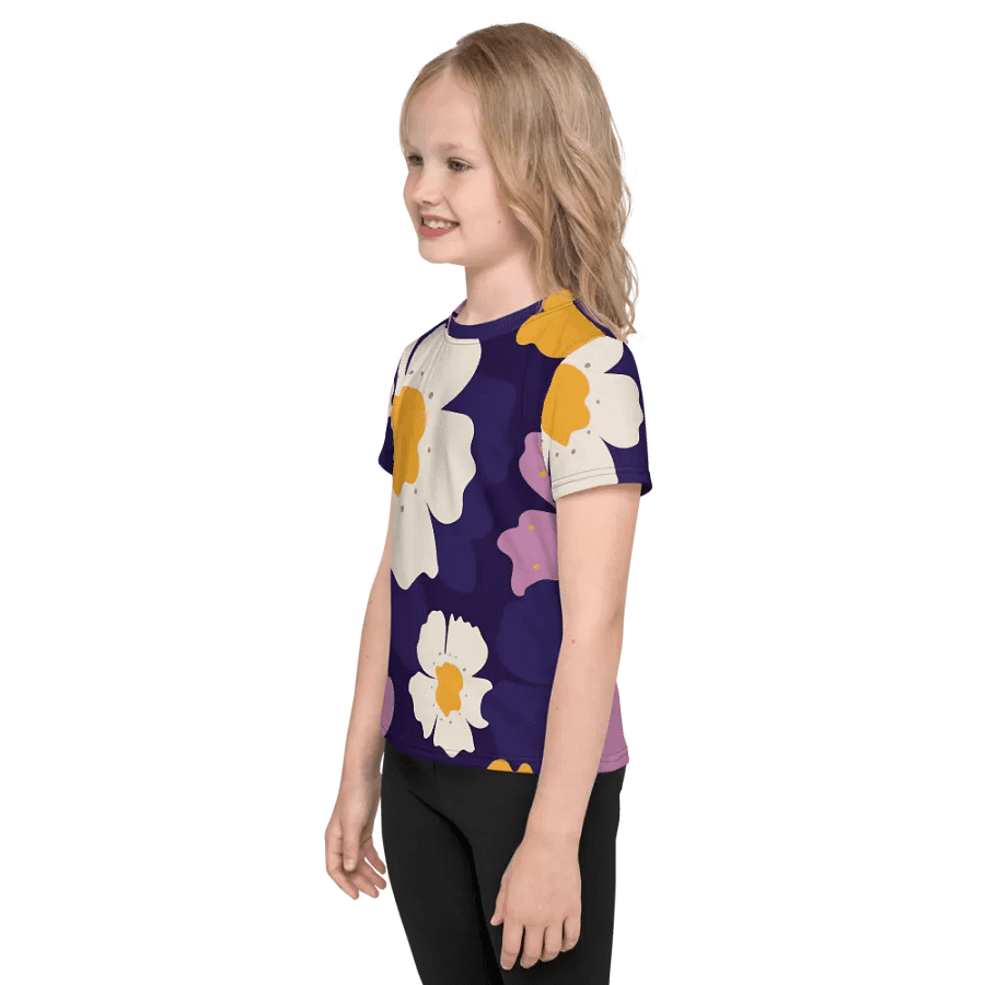 All-Over Print Kids Crew Neck T-Shirt product image (3)