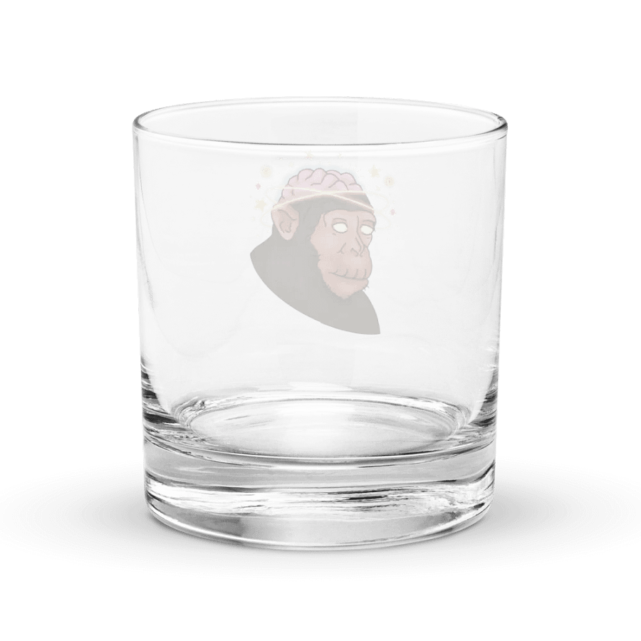 Half A Brain Rocks Glass product image (4)