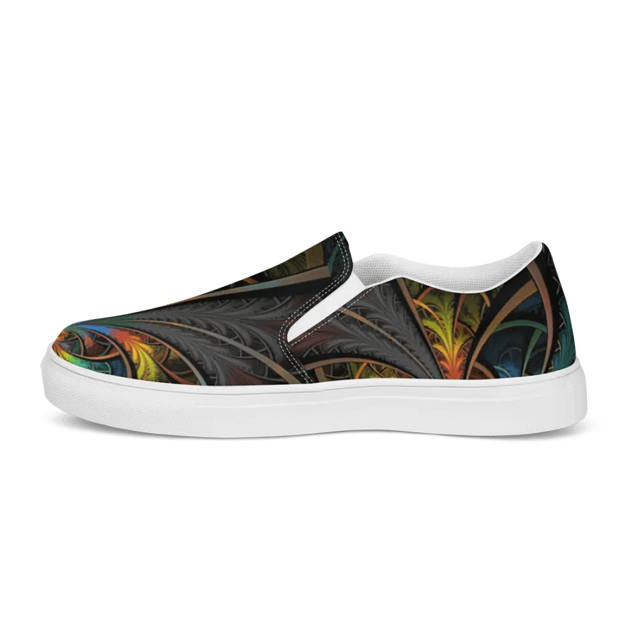 Black Mist Men's Canvas Slip On Shoes product image (4)