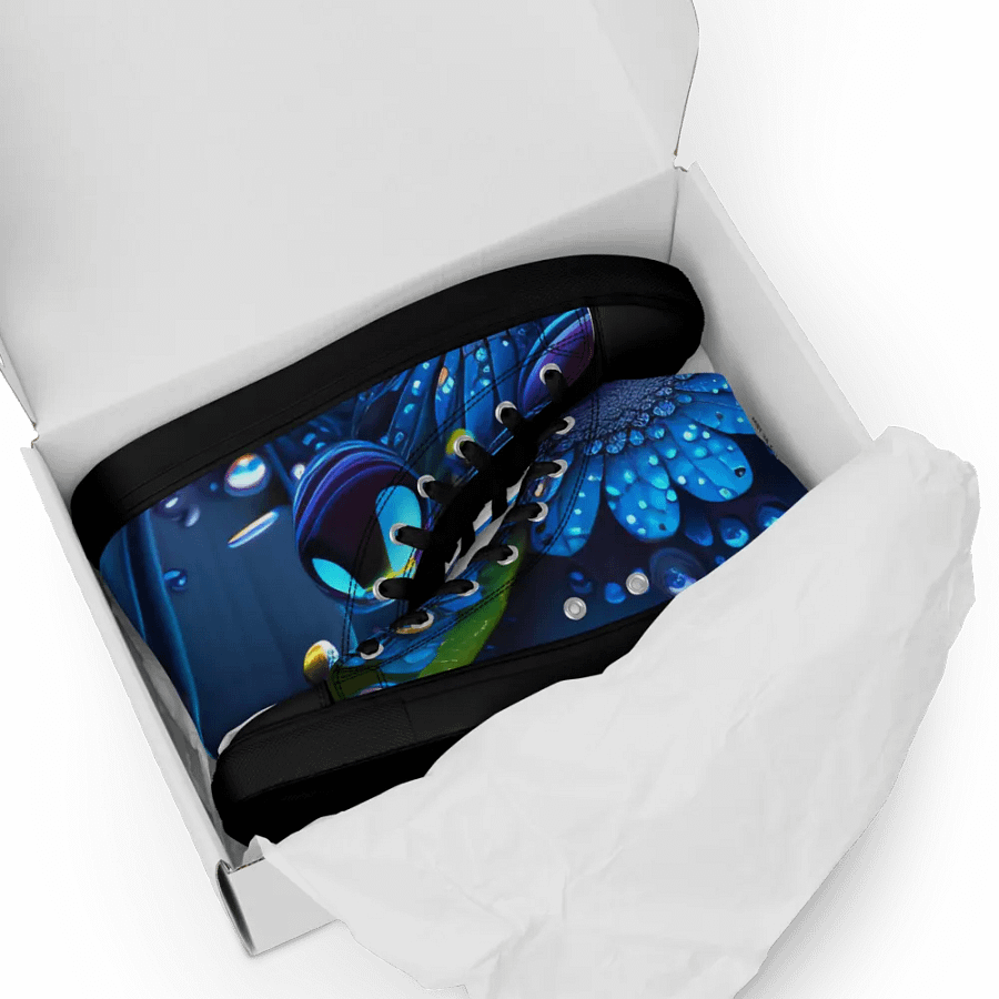 Kawaiikitten Exclusive Premium Dew Drop Canvas High-Top Shoes product image (3)