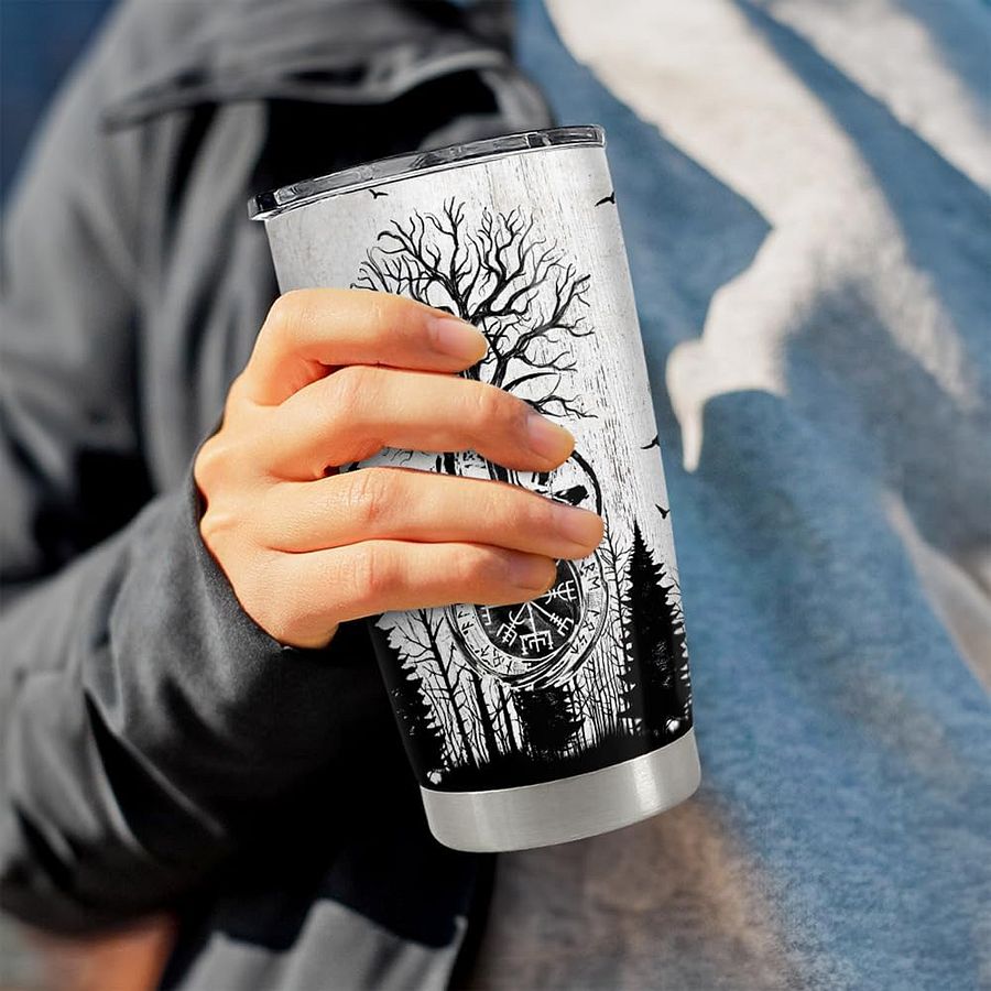 Viking Tumbler 20oz Stainless Steel Insulated Coffee Travel Mug - Bold, Durable, and Ready for Battle product image (4)