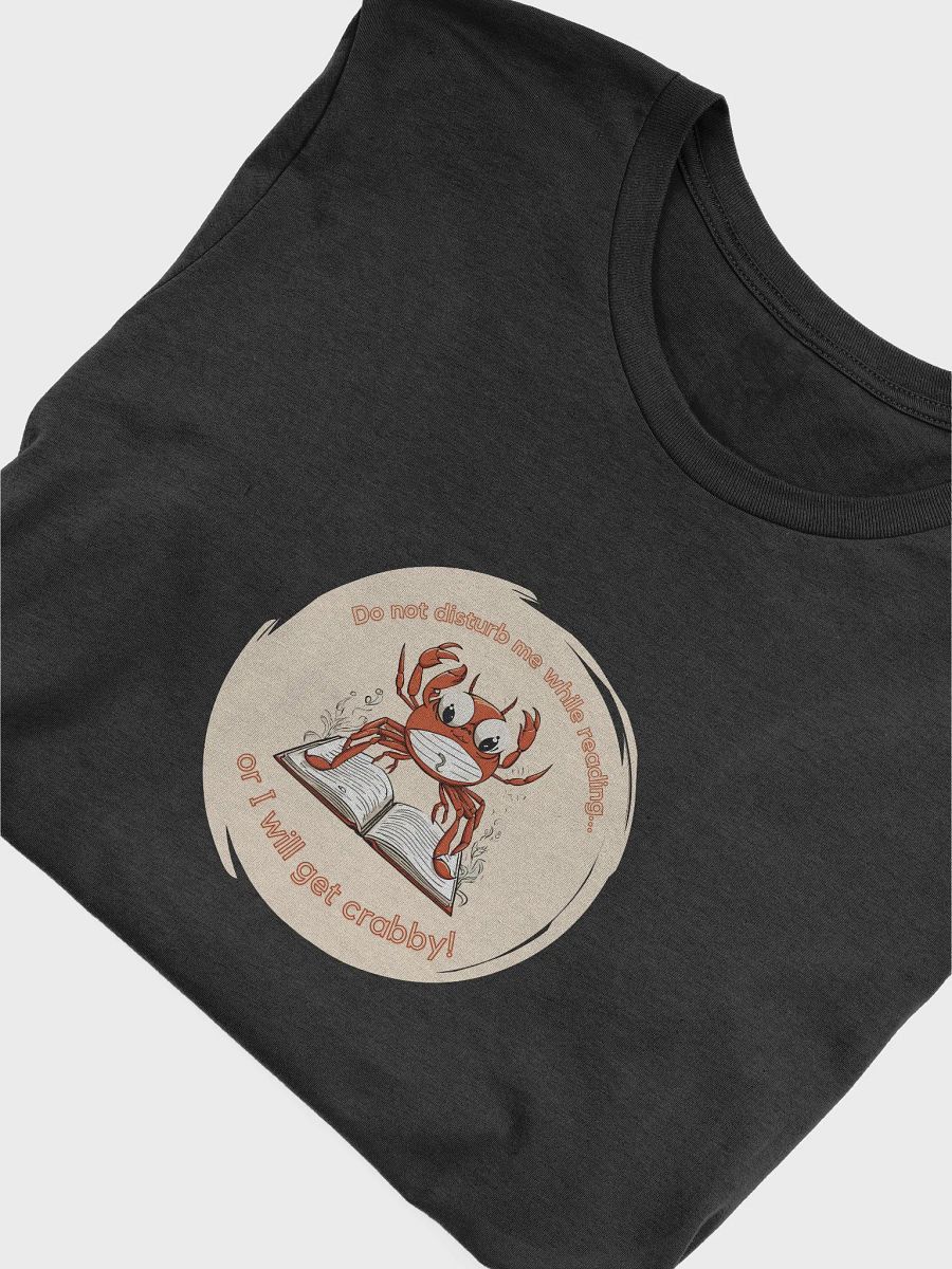 Do Not Disturb me While Reading Crab T-shirt product image (49)