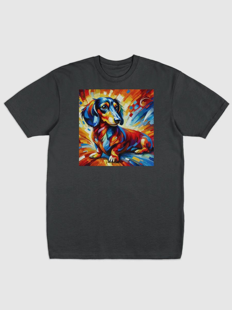 Vibrant Dachshund Abstract Tee product image (1)