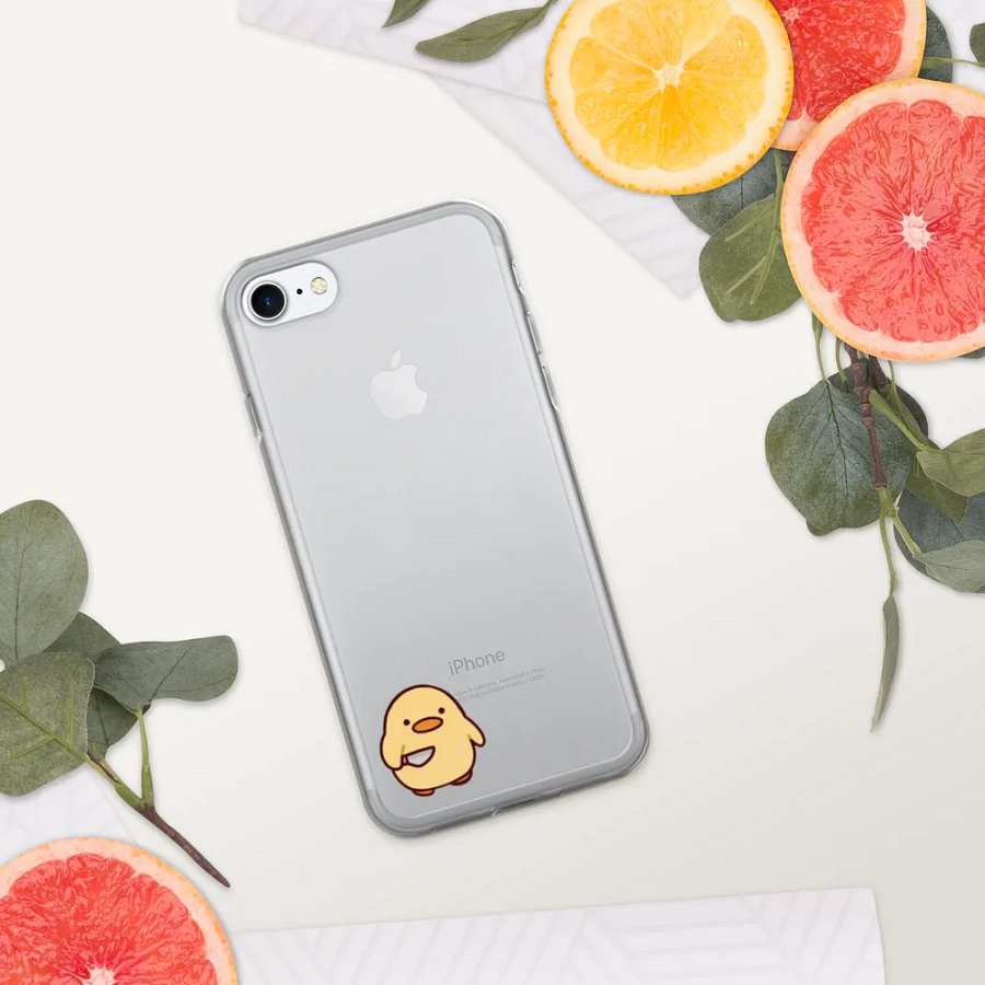 Clear Case for iPhone - Cute Ducky Design product image (338)
