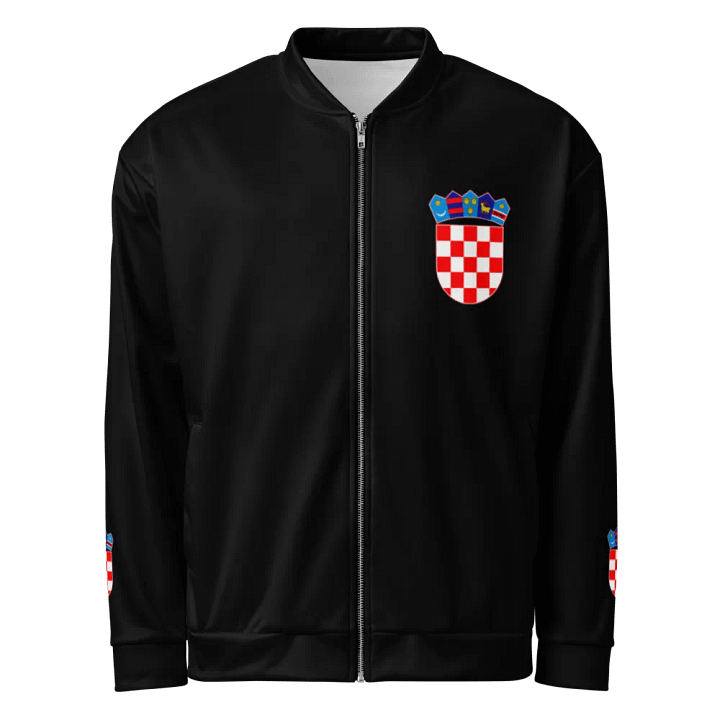 Rafale Croatia Print Bomber Jacket product image (1)