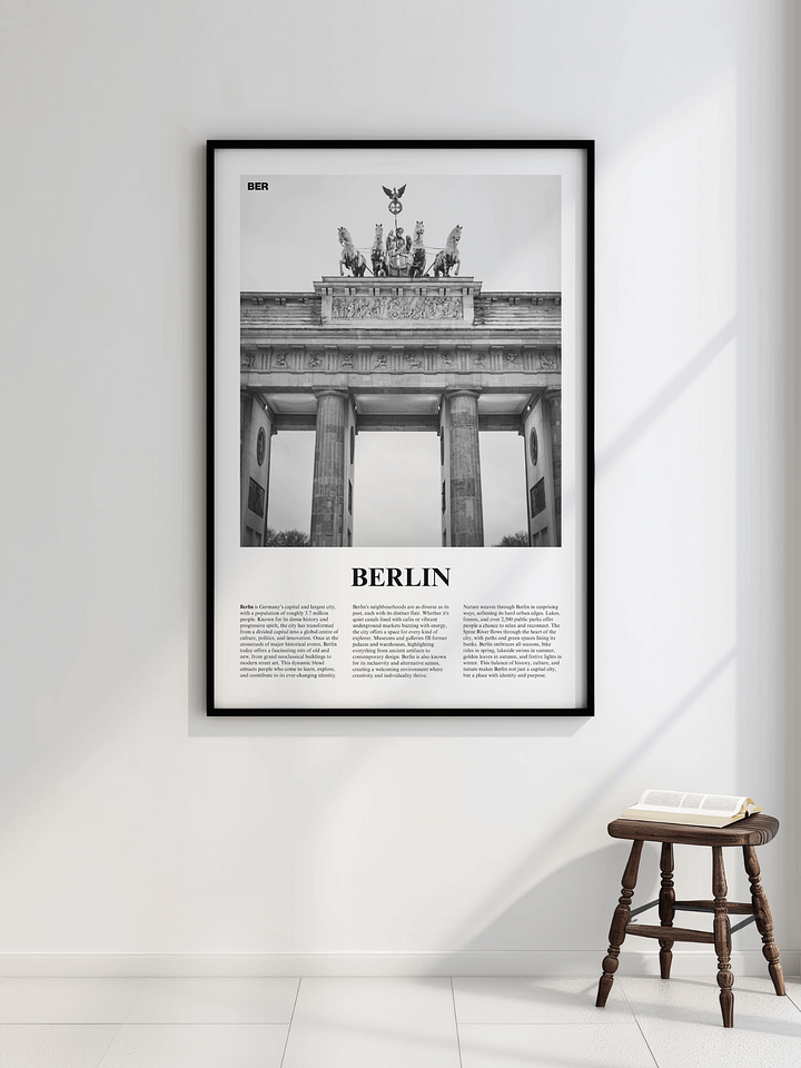 Berlin 04 Newspaper Poster product image (2)