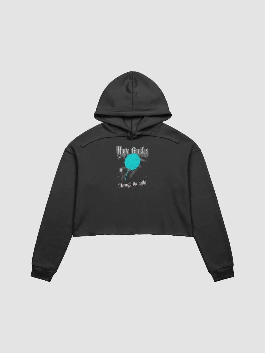 Hopeful Night Bloom Crop Hoodie product image (1)