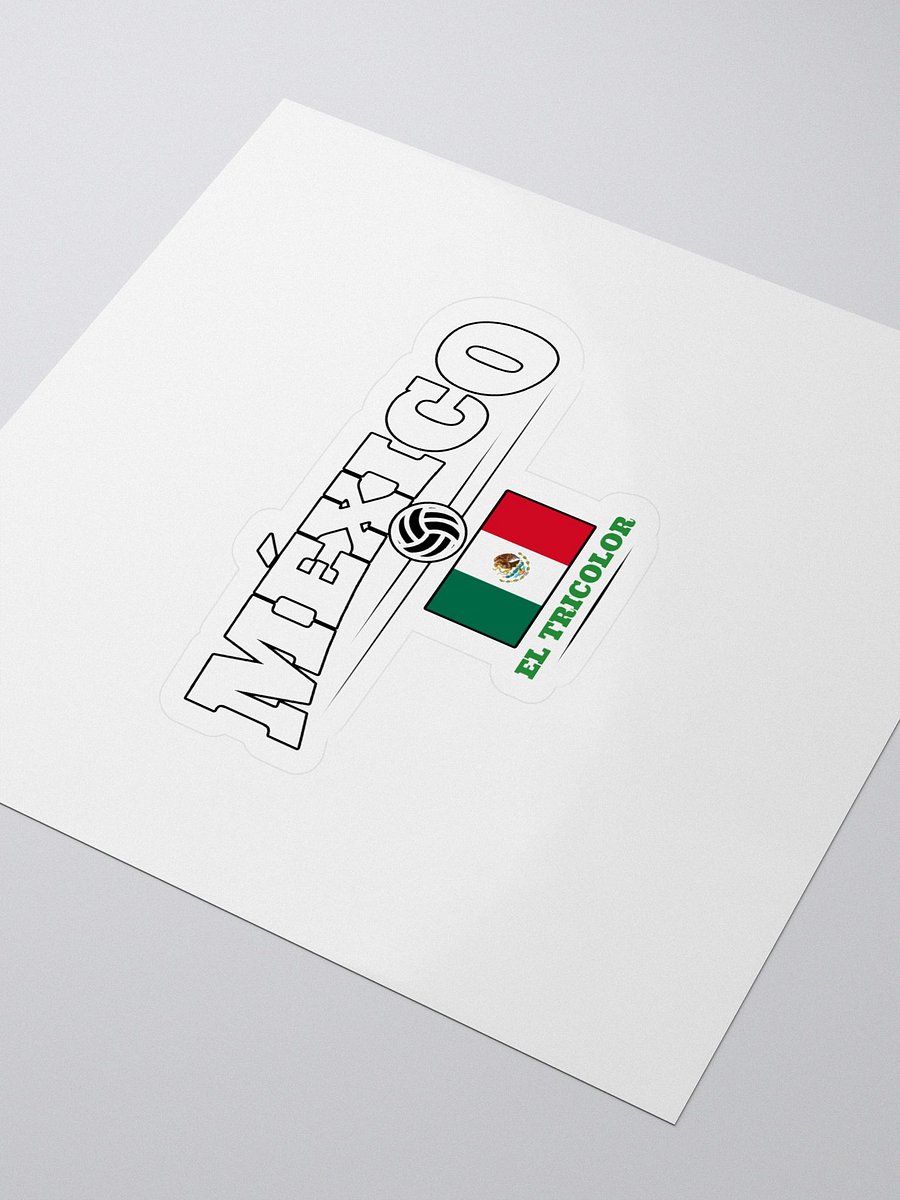 MÉXICO Soccer Ball Kiss Cut Stickers product image (1)