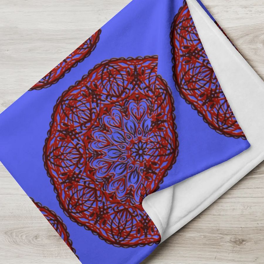Mystic Mandala Dream Throw Blanket product image (1)
