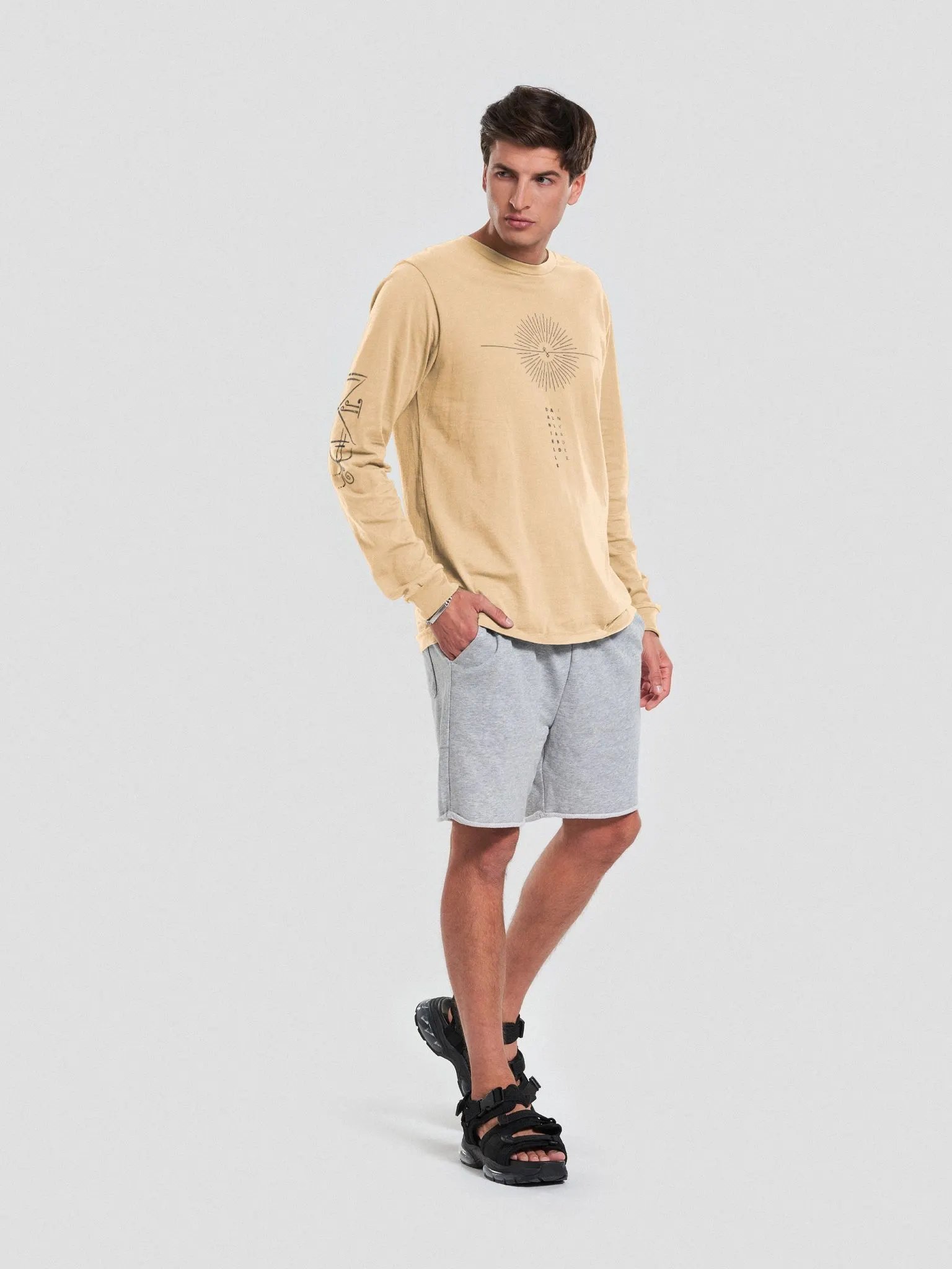 INVADER Art Long Sleeve T-Shirt [Dark] product image (3)