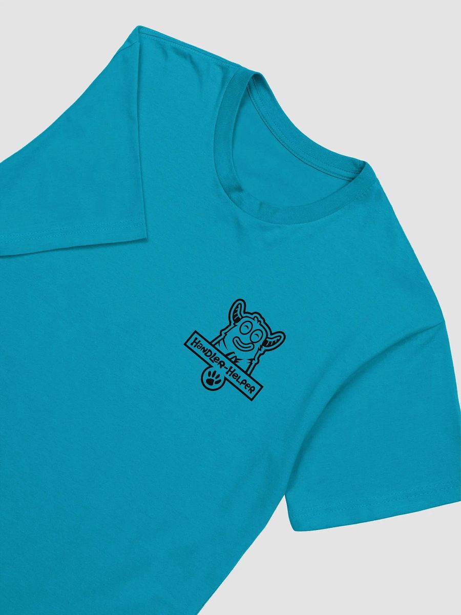 Handler-Helper Badge (Black on Light) Tee product image (3)