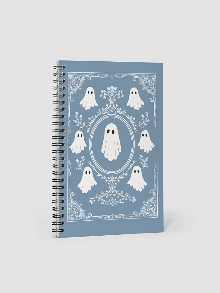 Whimsical Ghostly Gathering Spiral Notebook product image (1)