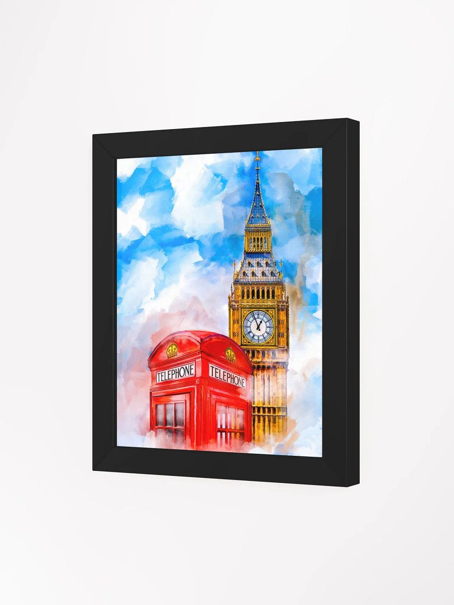 London Red Telephone Box Framed Poster product image (44)