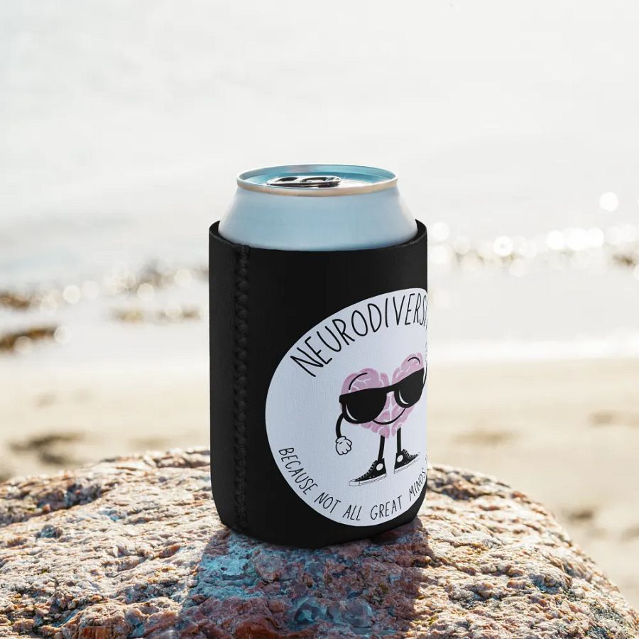 Great Minds Neurodiversity Coozie product image (10)