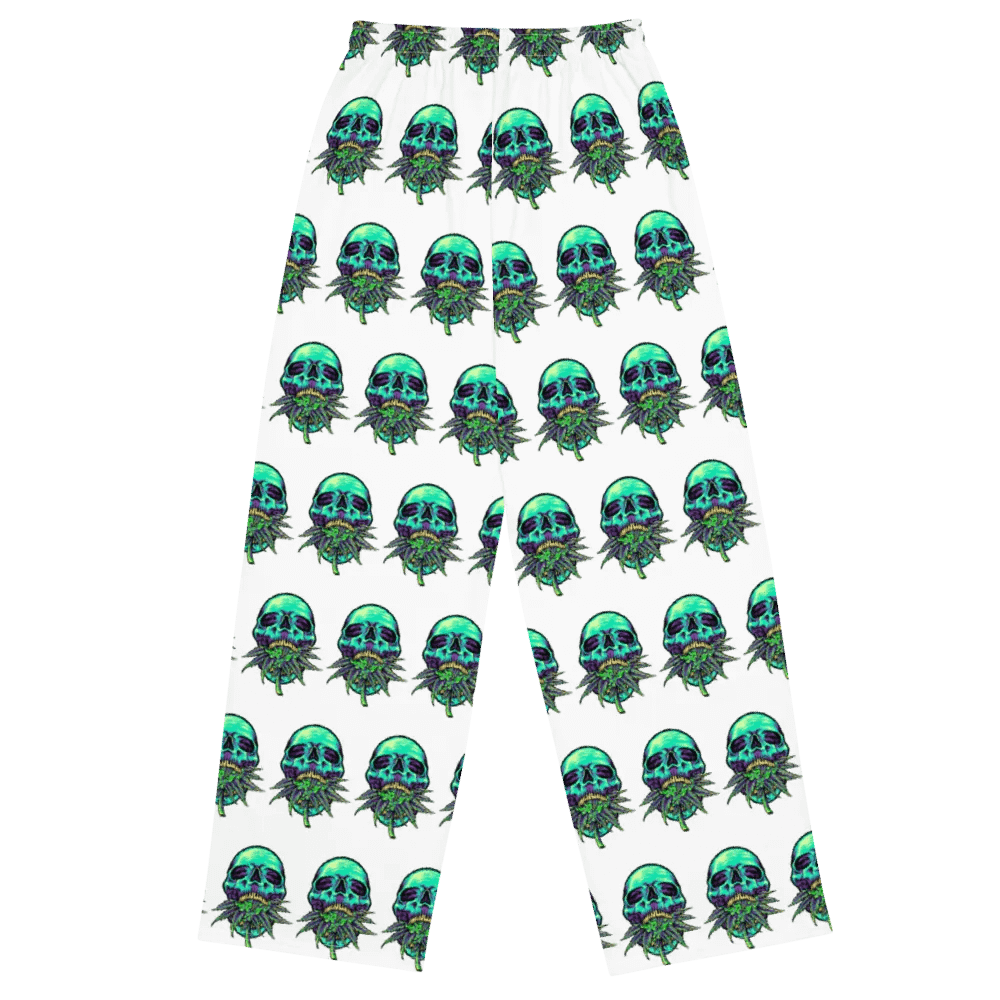 Canna Skull Wide-Leg Pants product image (2)