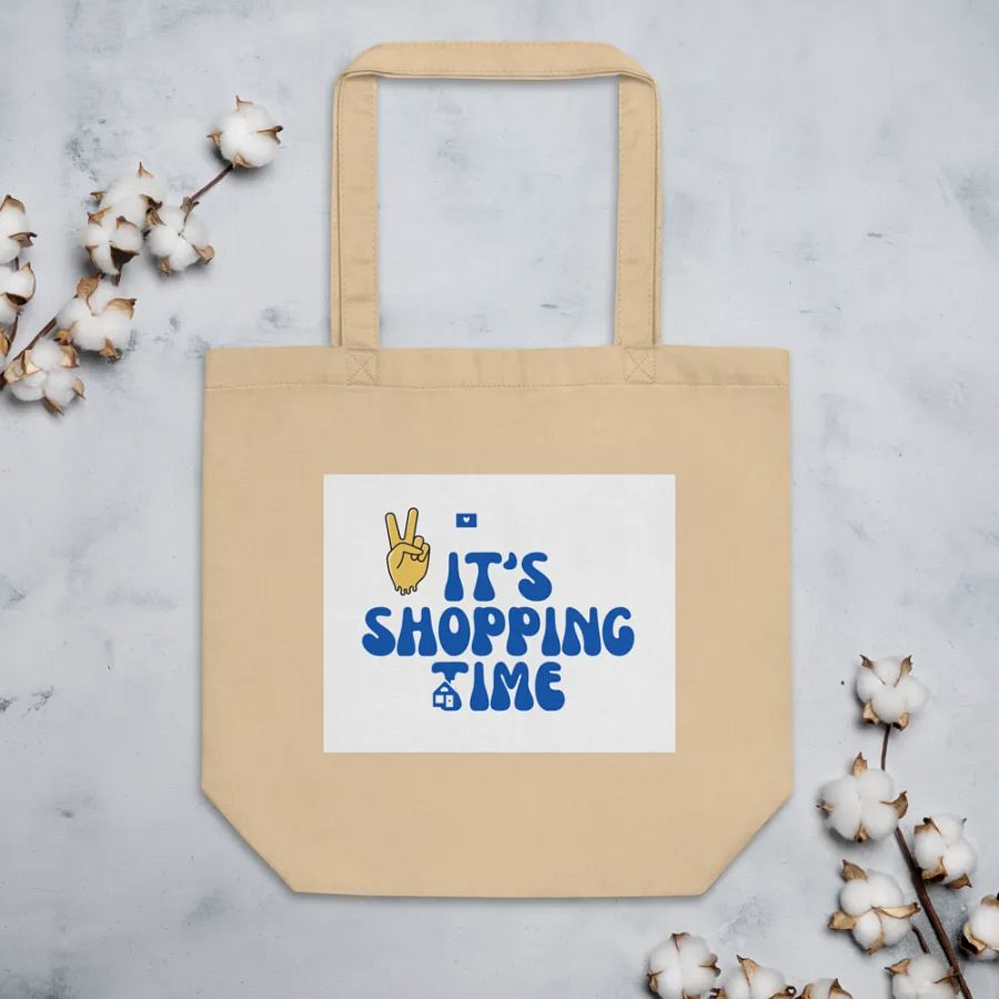It's time for shopping Eco-friendly bag product image (4)