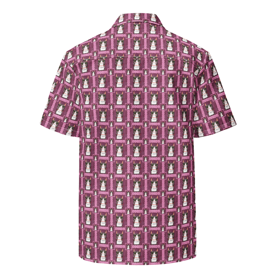 Tabby Cat Hawaiian Shirt - Mulberry product image (2)