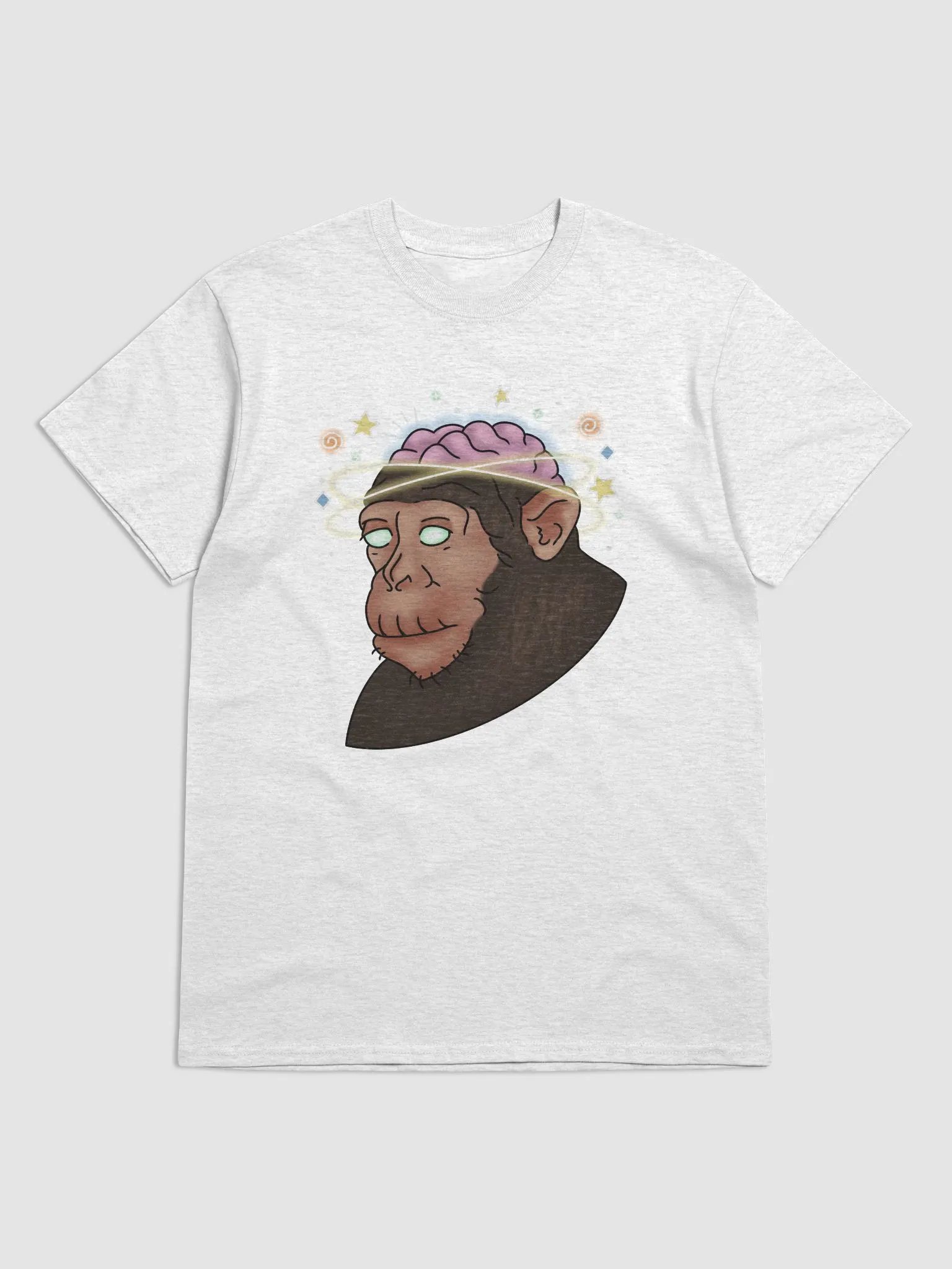 Half A Brain Heavy Tee product image (1)