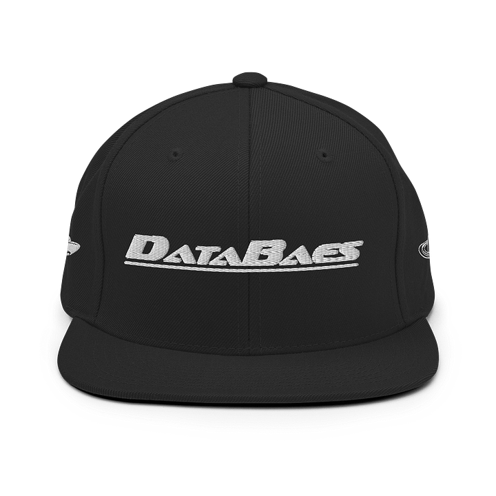 DataBaes White Thread Snapback product image (1)