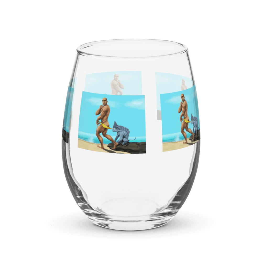 Beach Wrecker Wine Glass product image (3)