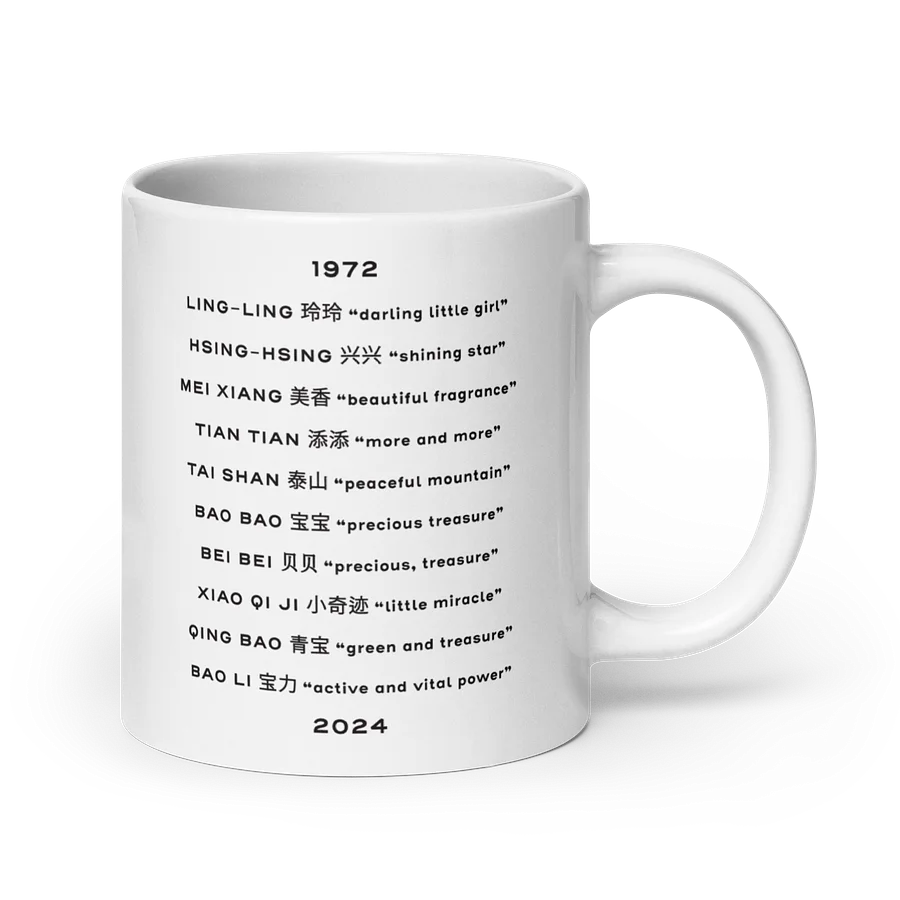 District of Panda Mug (20 oz) Image 4