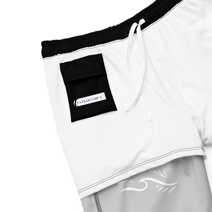 AquaFlow All-Over Swim Shorts Black product image (6)