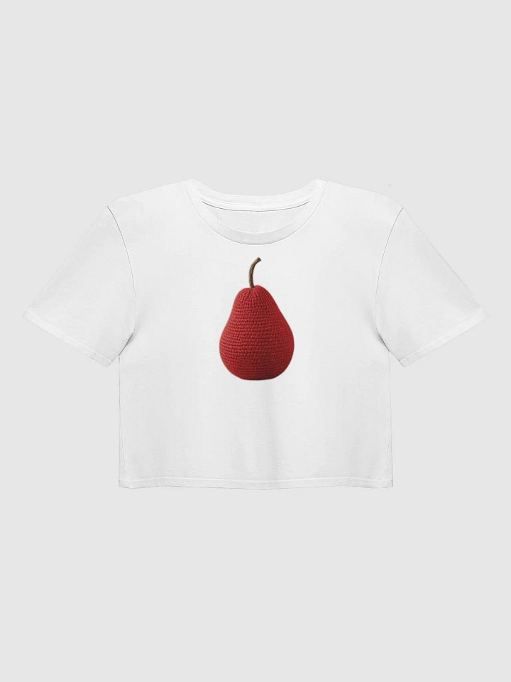 CozyAvocado Women's Premium Pear Crop Top #23 product image (1)
