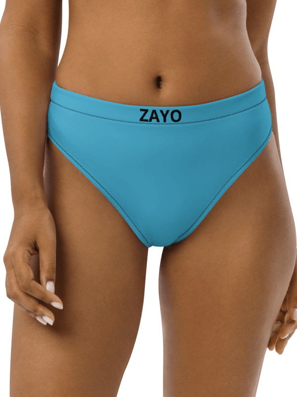 ZAYO All-Over Print Recycled High Waisted Bikini Bottom product image (1)
