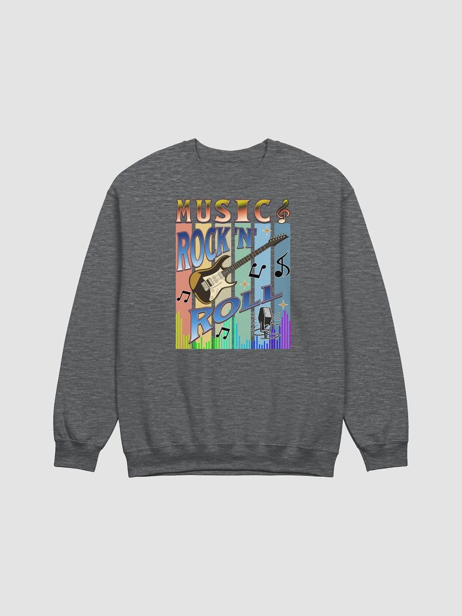Music Rock N Roll Guitar Explosion Crewneck Sweatshirt product image (3)