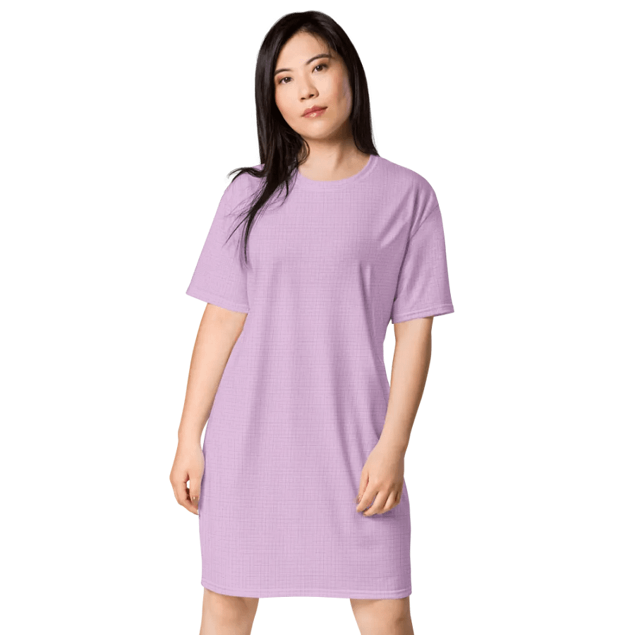 Abstract Pink Fantastic T Shirt Dress product image (2)