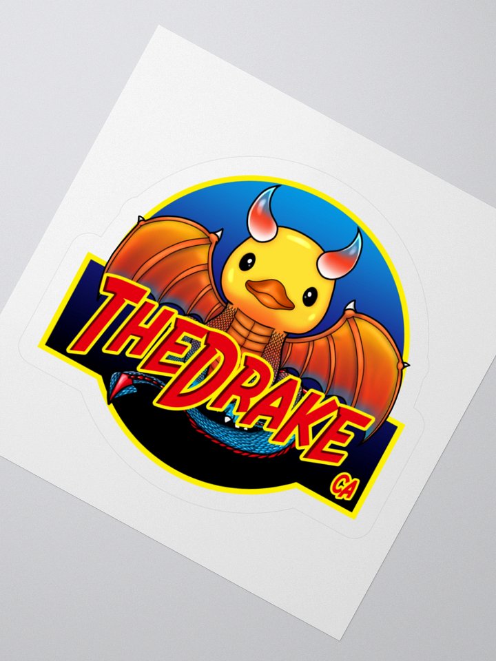 The Drake Logo Sticker product image (6)