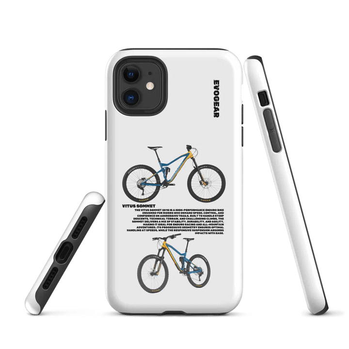 White Vitus Sommet iPhone Case product image (1)