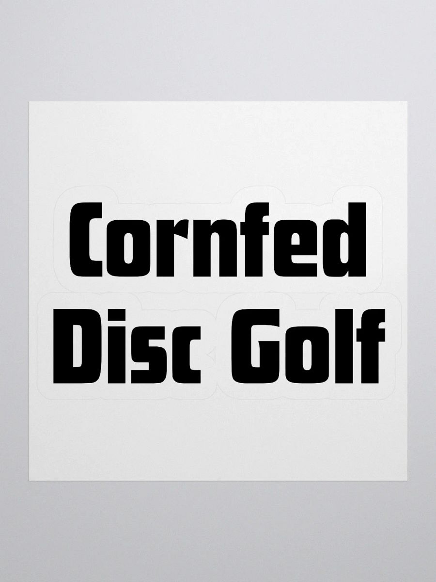Cornfed Disc Golf Sticker product image (3)