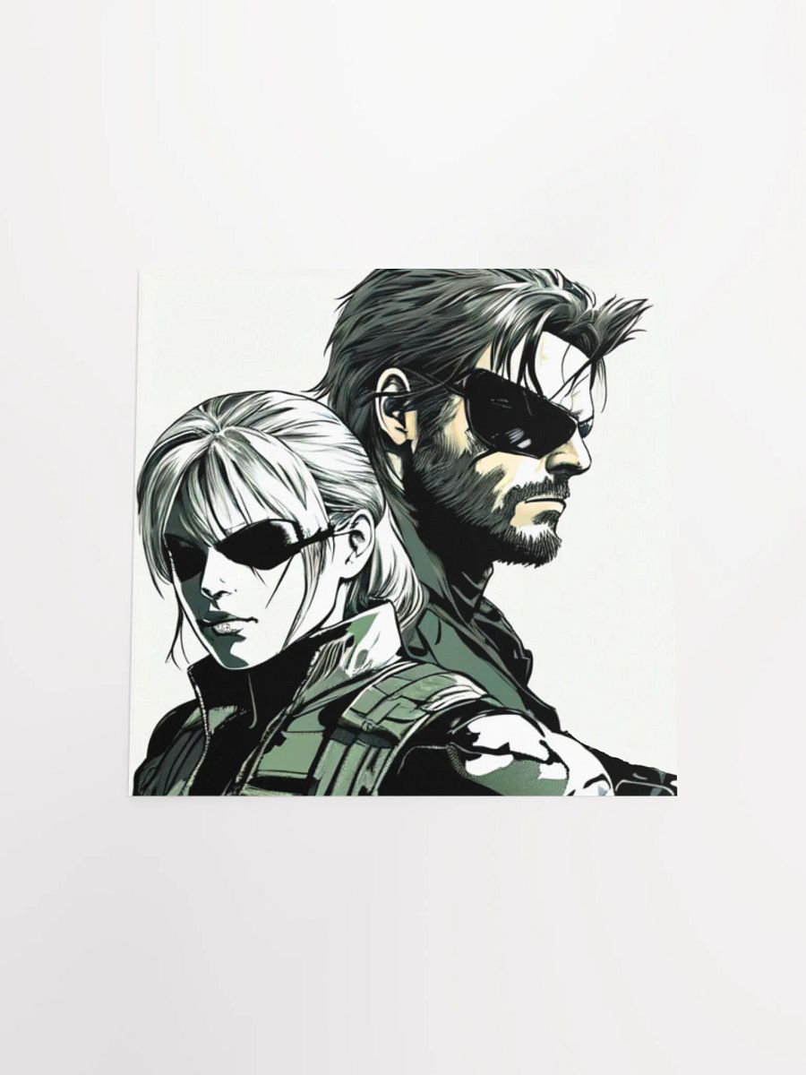 Contrast Tactical Matte Poster product image (18)