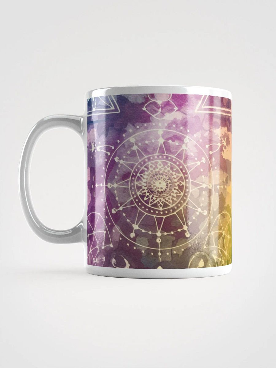 Sacred Geometry, Glossy White Mug product image (7)