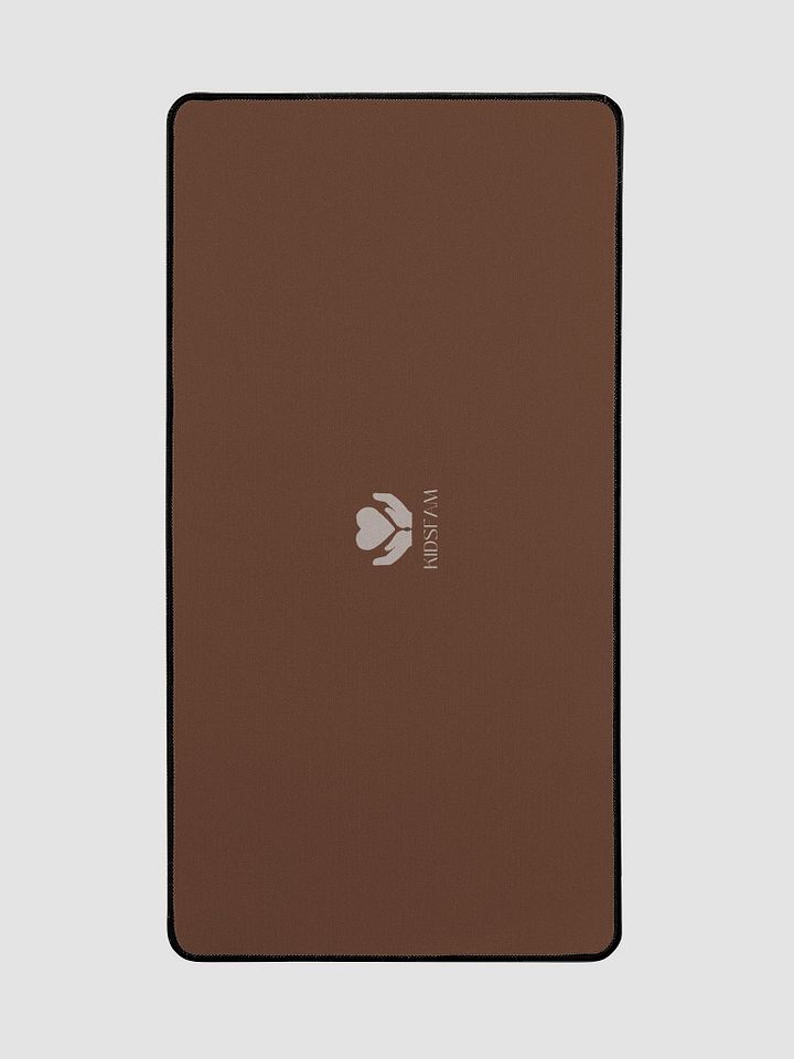 Aesthetic Brown Neoprene Desk Mat product image (2)
