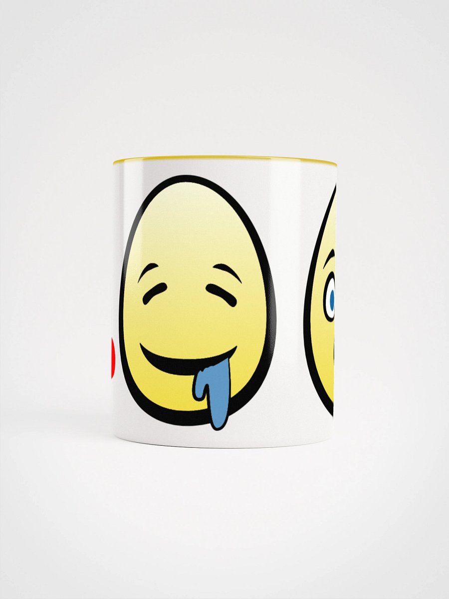 EggFriedCheese Emote Mug (Kiss/Drool/Shocked) (11oz) product image (5)
