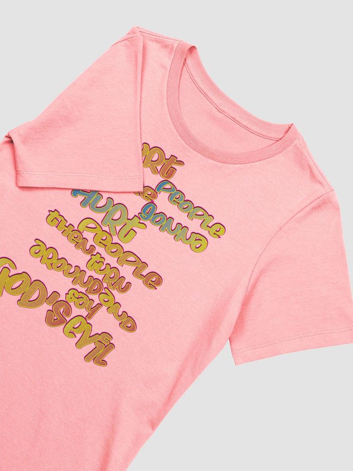 Hurt People - Graffiti - Bella+Canvas Women's Supersoft Relaxed-fit T-Shirt product image (1)