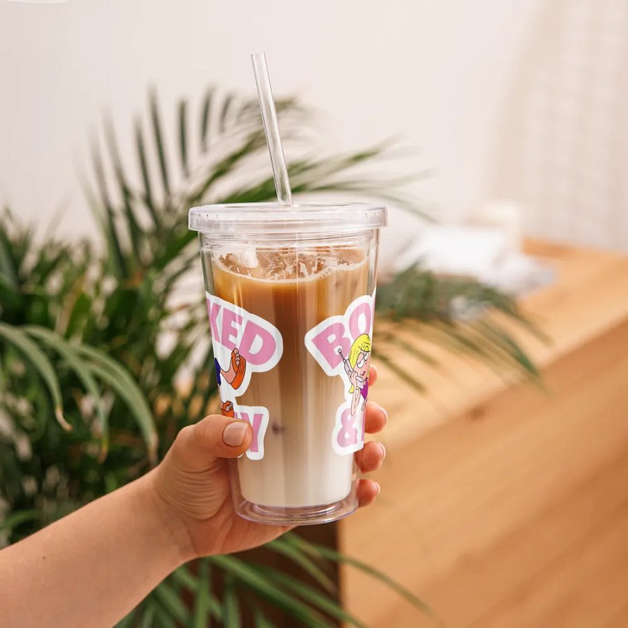 Booked & Busy Clear Tumblr product image (11)