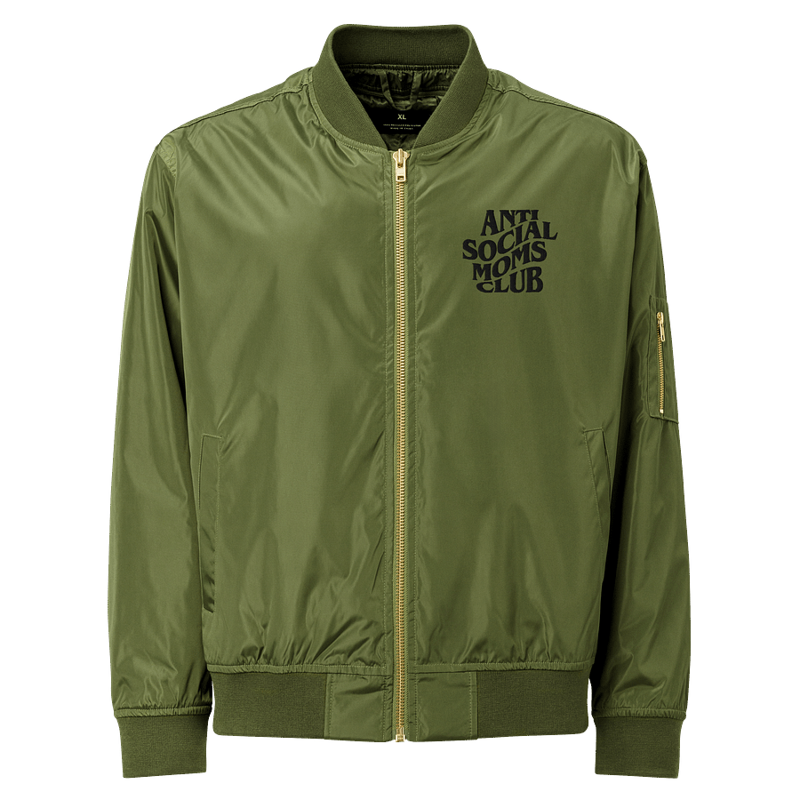 Anti Social Moms Club Recycled Bomber Jacket product image (1)